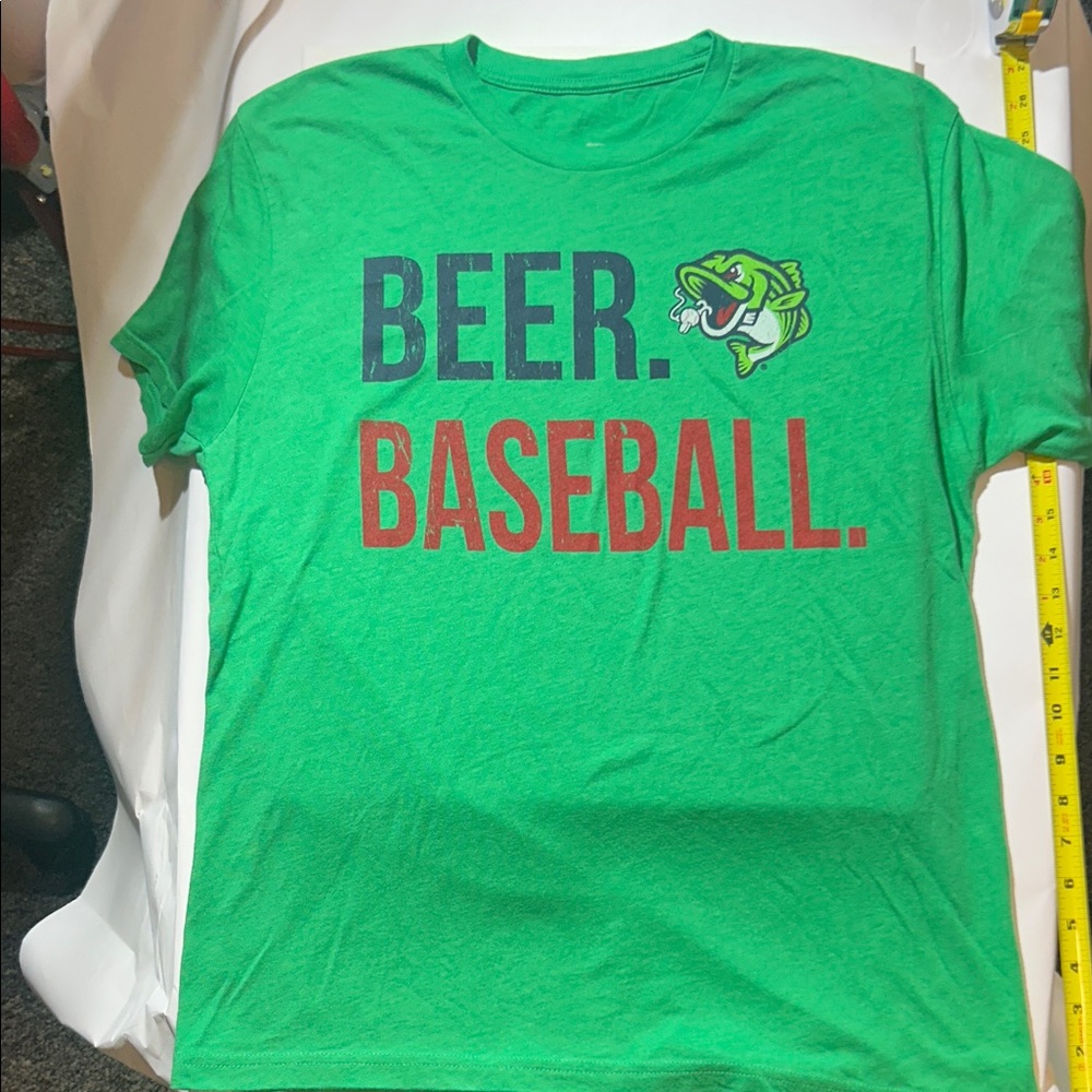 MiLB Gwinnett Stripers “Beer. Baseball.” Graphic T-Shirt